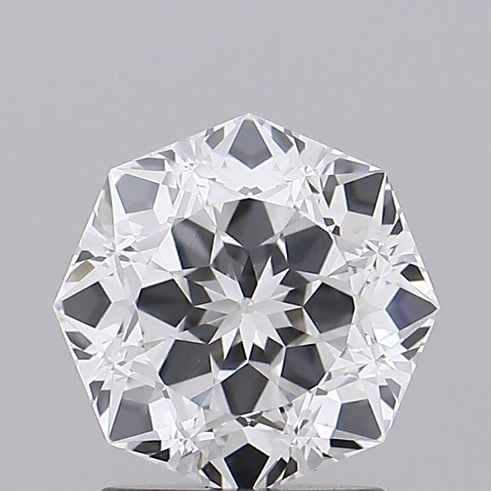 1.38ct Octagonal F VVS2 Lab-Grown Diamond