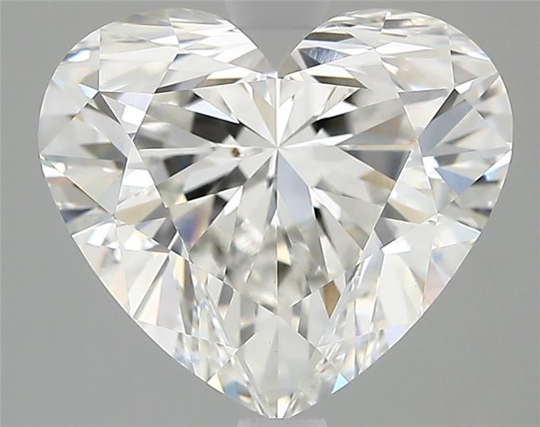 3.59ct Heart F VVS2 Lab-Grown Diamond