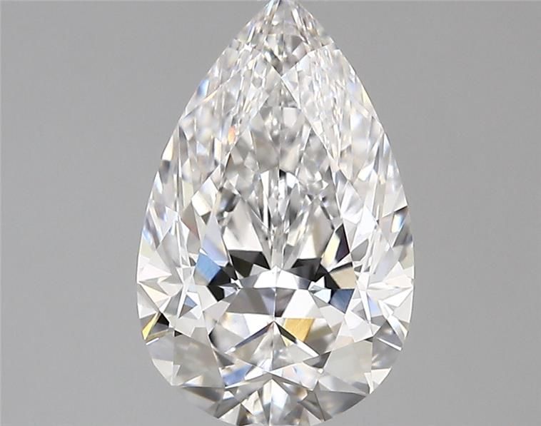 2.13ct Pear D VVS2 Lab-Grown Diamond
