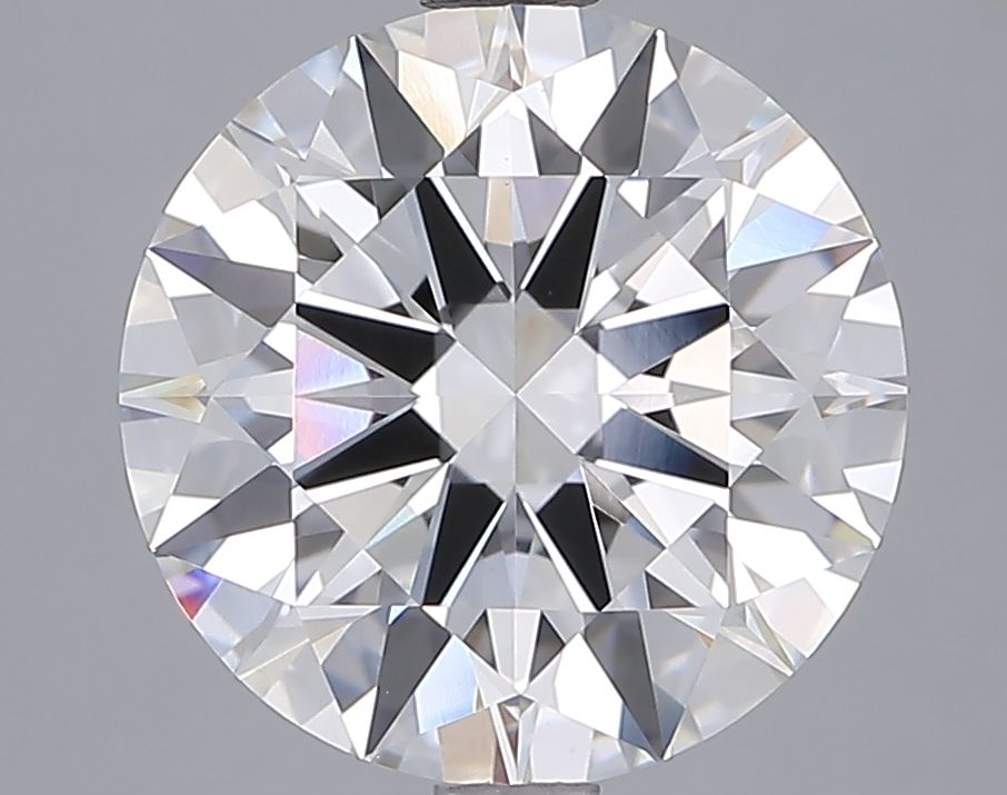 3.91ct Round F VVS2 Lab-Grown Diamond