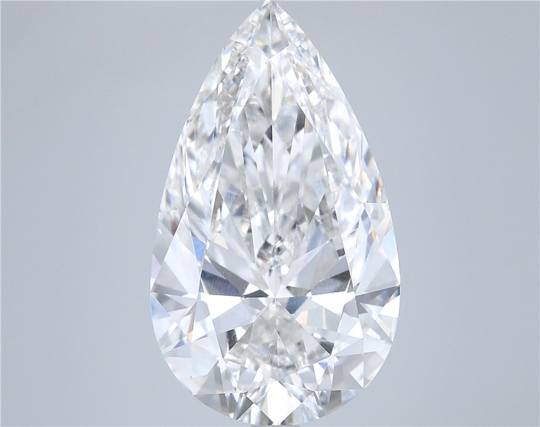 7.08ct Pear F VVS2 Lab-Grown Diamond