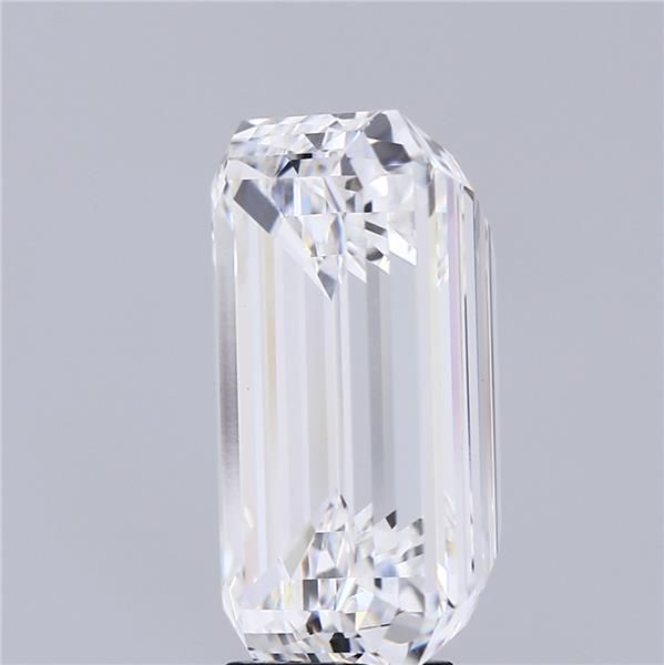 9.65 Carat EMERALD Shape E Colour VS1 Clarity  Cut - White Lab Diamond - 189632