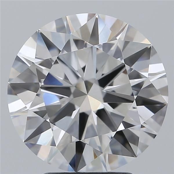 3.35ct Round D VVS2 Lab-Grown Diamond