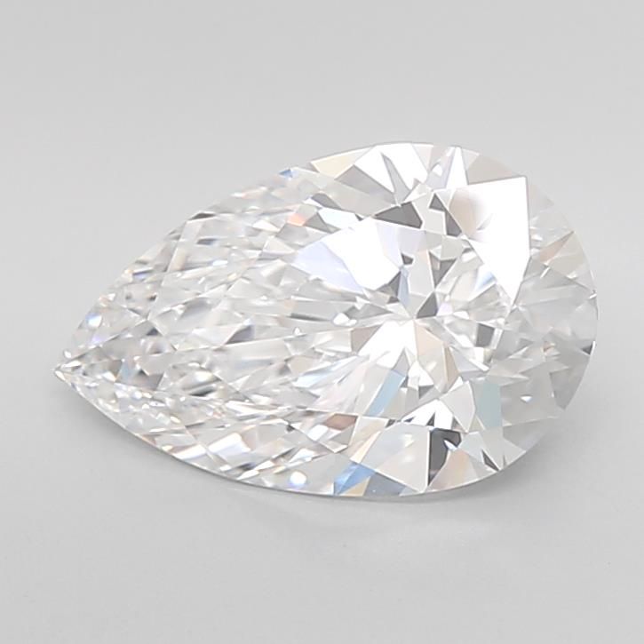 3.01ct Pear D IF Lab-Grown Diamond