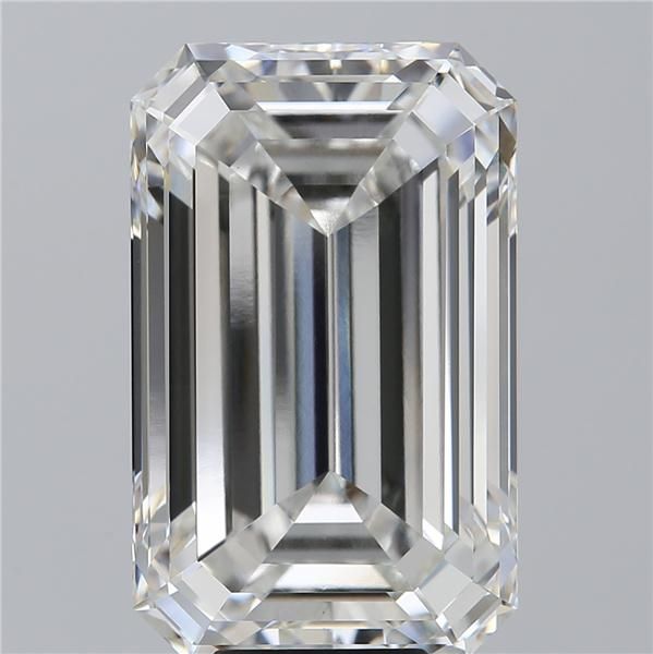 9.62 Carat EMERALD Shape F Colour VS1 Clarity  Cut - White Lab Diamond - 225746