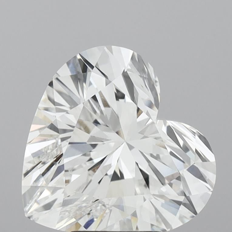4.56ct Heart F VVS2 Lab-Grown Diamond