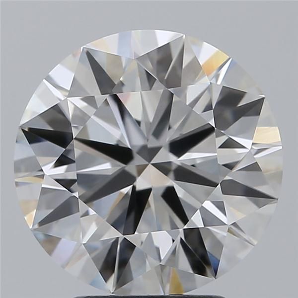 3.2ct Round E VVS2 Lab-Grown Diamond