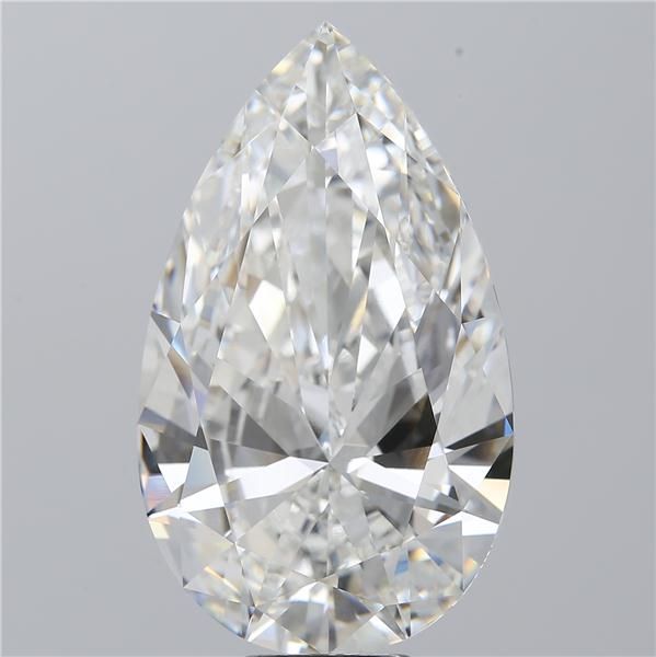10.04 Carat PEAR Shape F Colour VVS2 Clarity  Cut - White Lab Diamond - 256669