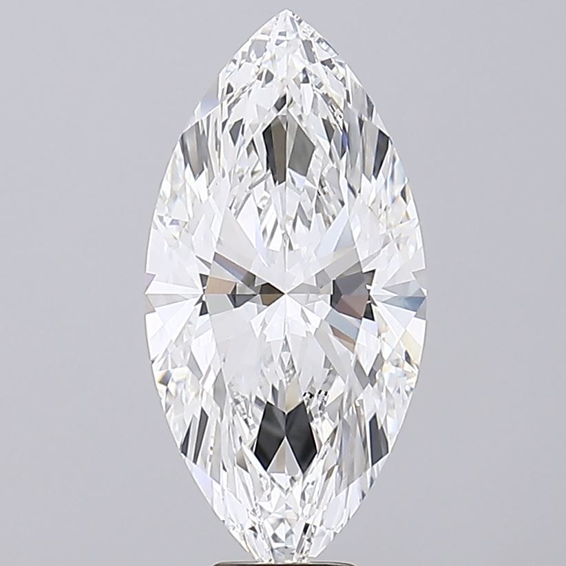 10.06 Carat MARQUISE Shape F Colour VVS2 Clarity  Cut - White Lab Diamond - 263239