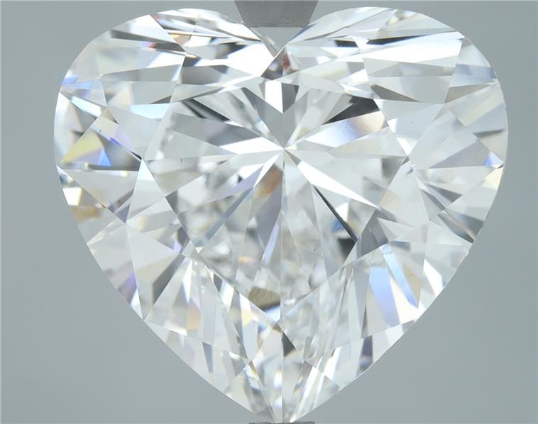 9.88 Carat HEART Shape E Colour VS1 Clarity  Cut - White Lab Diamond - 214188