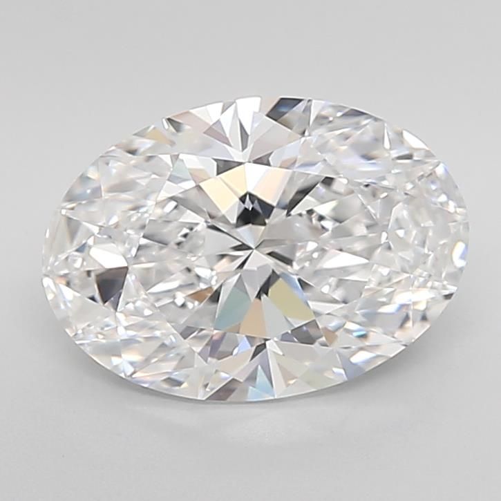3.73ct Oval D IF Lab-Grown Diamond