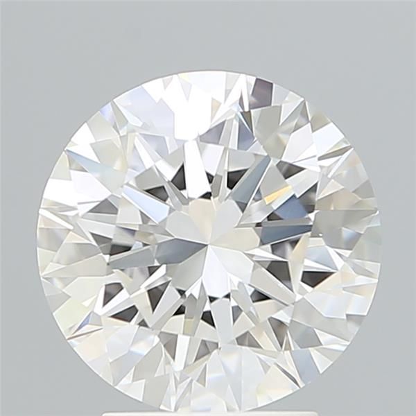 3.2ct Round F VVS2 Lab-Grown Diamond