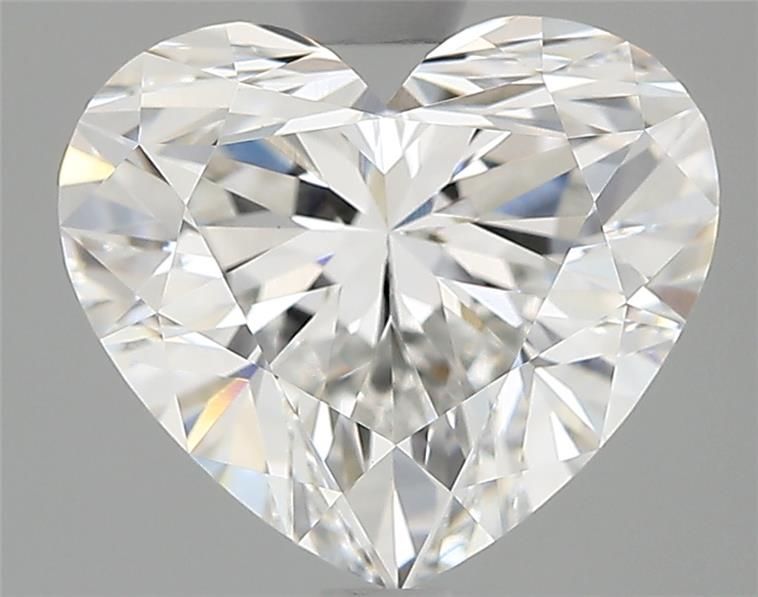 2.54ct Heart F VVS2 Lab-Grown Diamond