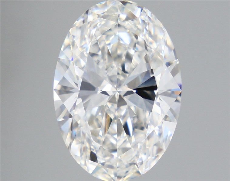 5.83ct Oval F VVS2 Lab-Grown Diamond