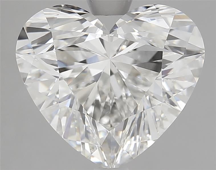 4.33ct Heart F VVS2 Lab-Grown Diamond