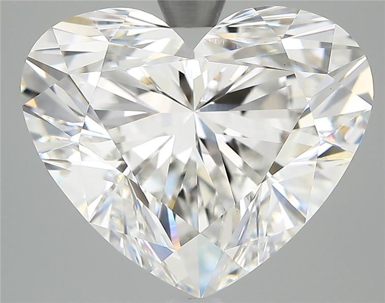 7.02ct Heart F VVS2 Lab-Grown Diamond