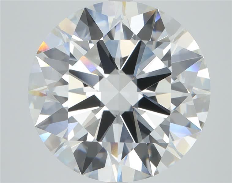 4.08ct Round F VVS1 Lab-Grown Diamond