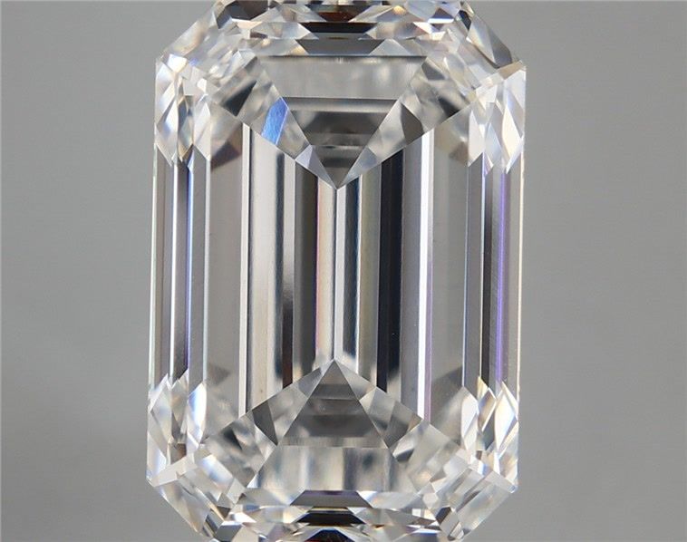 15.55 Carat EMERALD Shape E Colour VVS2 Clarity  Cut - White Lab Diamond - 382836