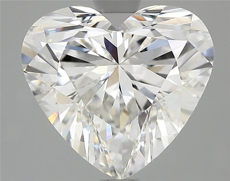 3ct Heart F VVS2 Lab-Grown Diamond