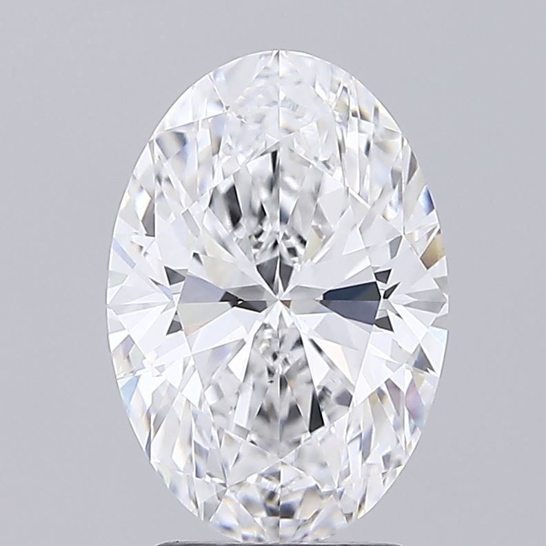 2.86ct Oval D VVS2 Lab-Grown Diamond