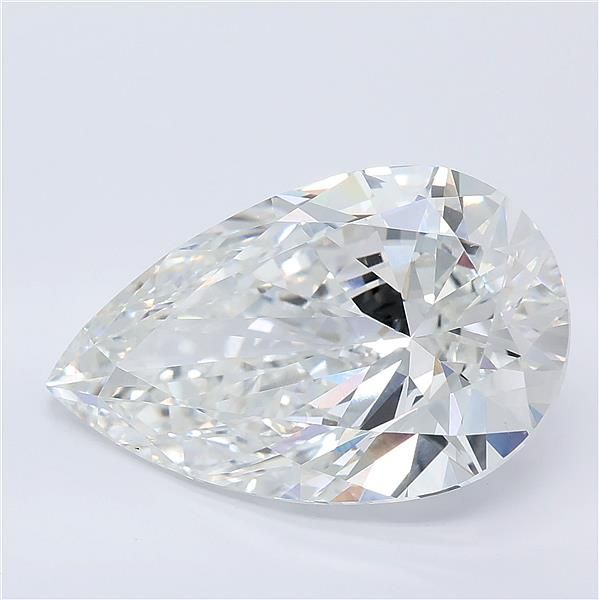 9.58 Carat PEAR Shape F Colour VVS2 Clarity  Cut - White Lab Diamond - 277882