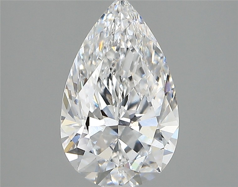 2.11ct Pear D VVS2 Lab-Grown Diamond