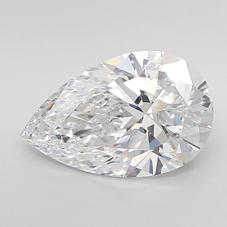 2.77ct Pear E VVS1 Lab-Grown Diamond