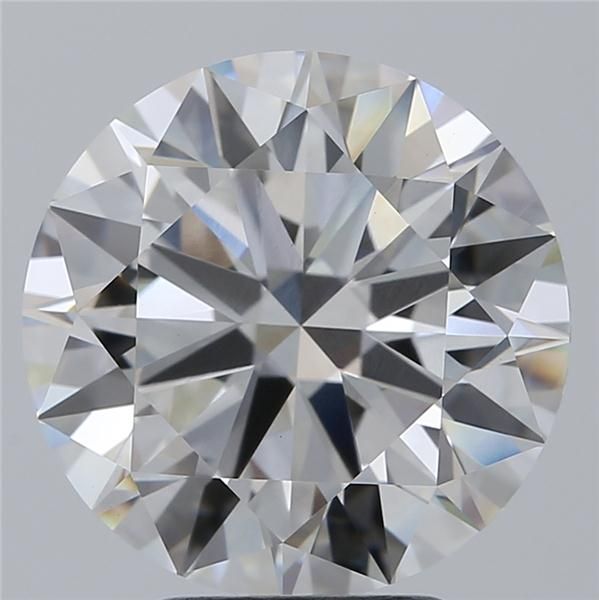4.2ct Round E VVS2 Lab-Grown Diamond