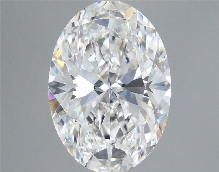 5.56ct Oval F VVS2 Lab-Grown Diamond