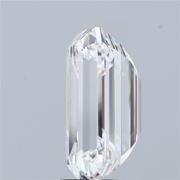 9.61 Carat EMERALD Shape F Colour VVS2 Clarity  Cut - White Lab Diamond - 252836