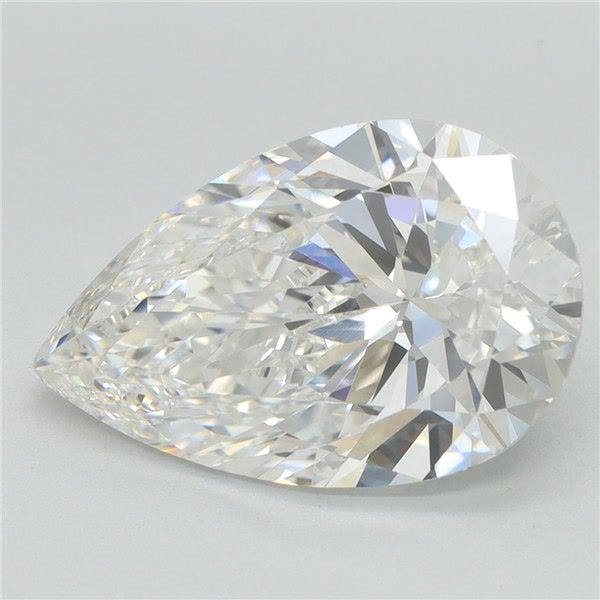 4.02ct Pear F VVS1 Lab-Grown Diamond
