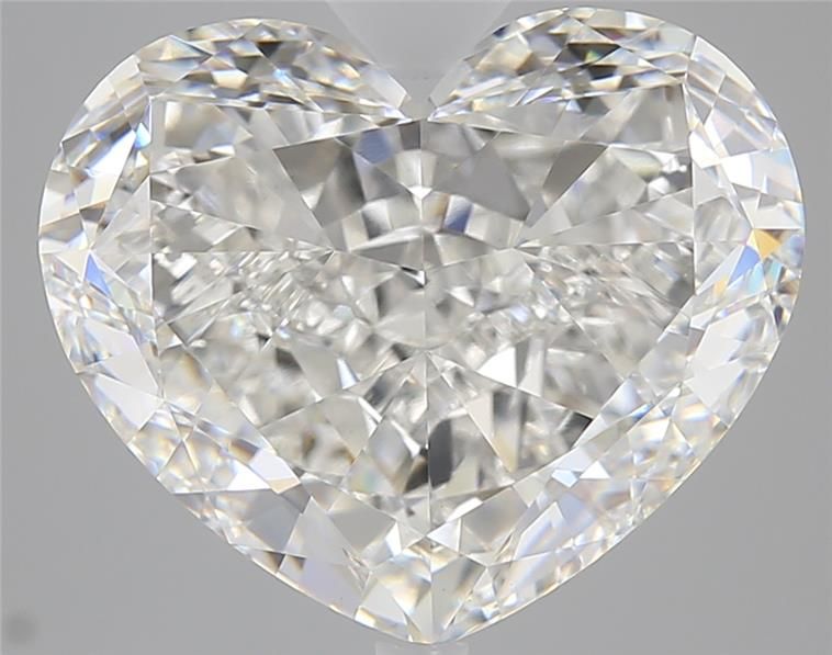 10.09 Carat HEART Shape F Colour VVS2 Clarity  Cut - White Lab Diamond - 304914