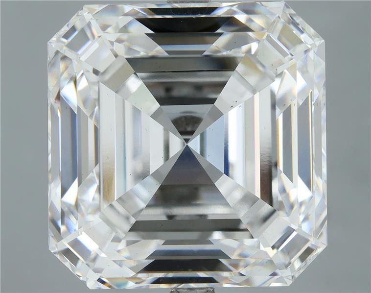 17.49 Carat ASSCHER Shape E Colour VS2 Clarity  Cut - White Lab Diamond - 348070