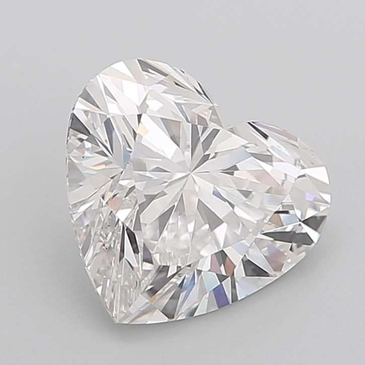6.07ct Heart F VVS2 Lab-Grown Diamond