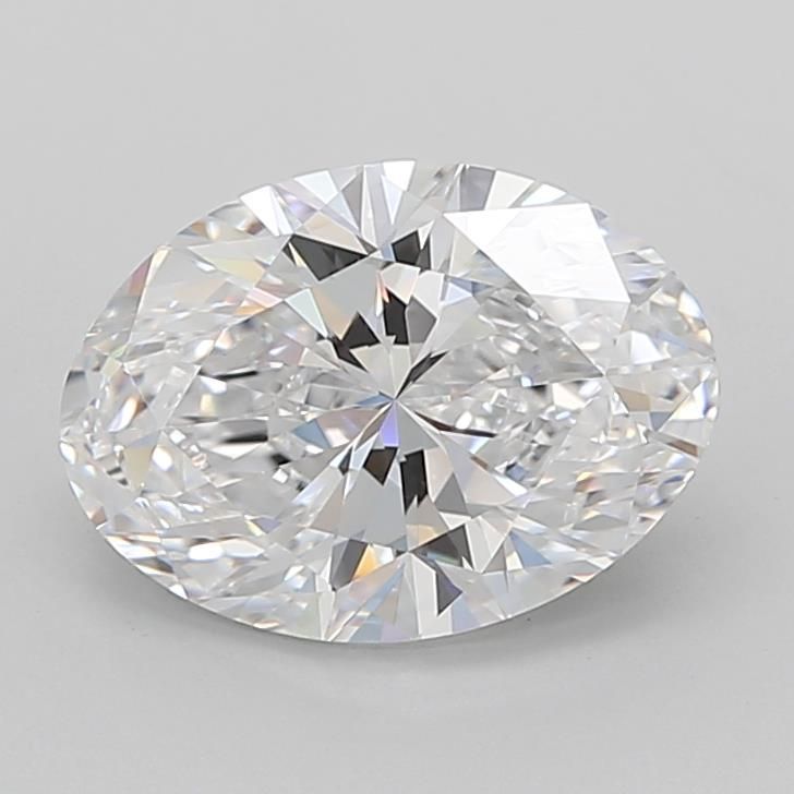 3.6ct Oval D IF Lab-Grown Diamond