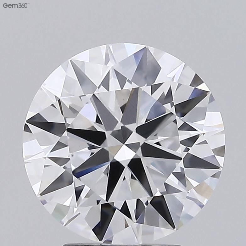 3.92ct Round D VS2 Lab-Grown Diamond