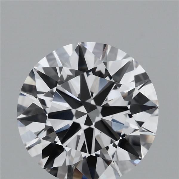 2.45ct Round E VVS2 Lab-Grown Diamond