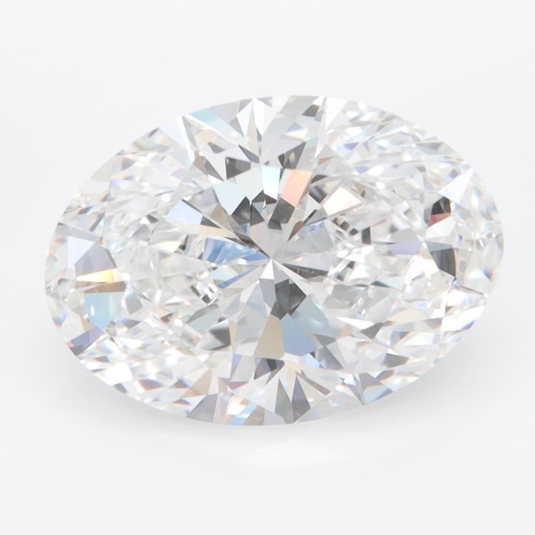 3.78ct Oval D IF Lab-Grown Diamond