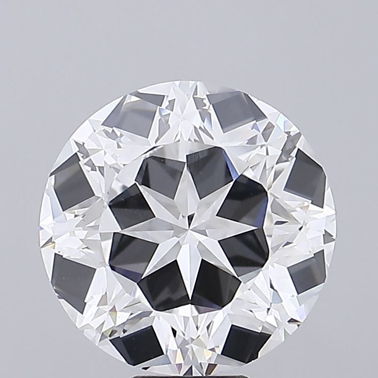 10.09 Carat ROUND Shape F Colour VS1 Clarity  Cut - White Lab Diamond - 292674
