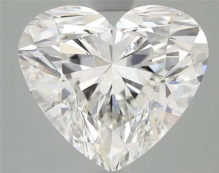 3.8ct Heart F VVS2 Lab-Grown Diamond