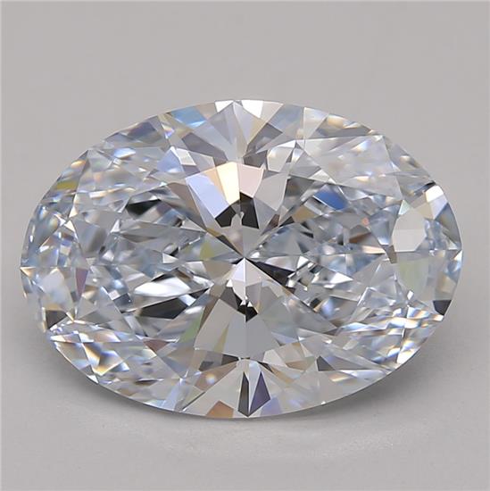 4.45ct Oval F IF Lab-Grown Diamond
