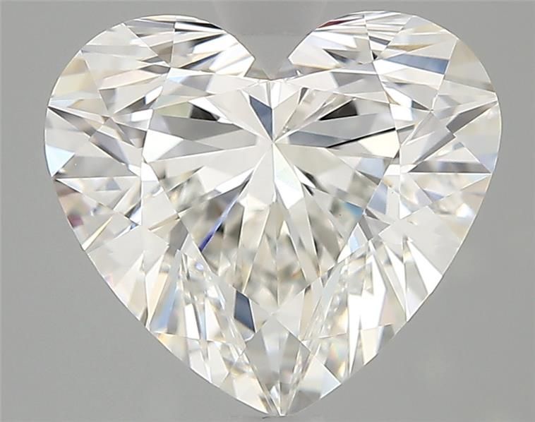 3.06ct Heart F VVS2 Lab-Grown Diamond