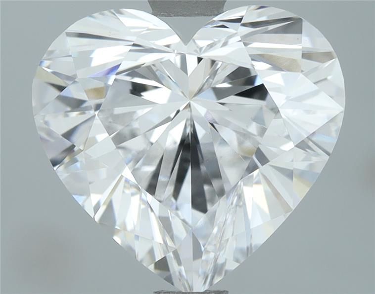 2.5ct Heart D VVS2 Lab-Grown Diamond