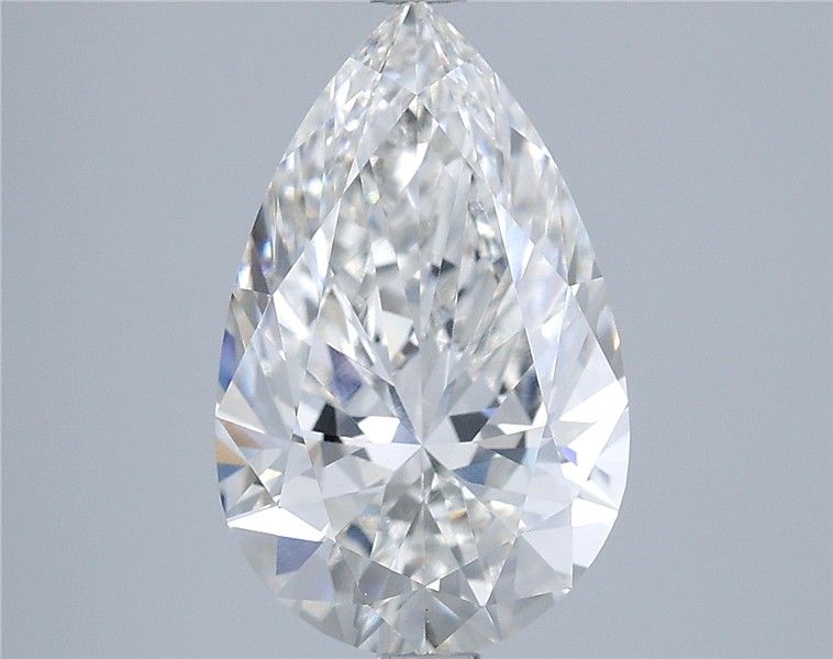 3.54ct Pear F VVS2 Lab-Grown Diamond
