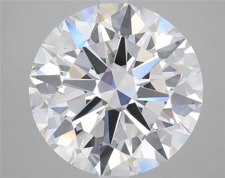 6.04ct Round F VVS2 Lab-Grown Diamond