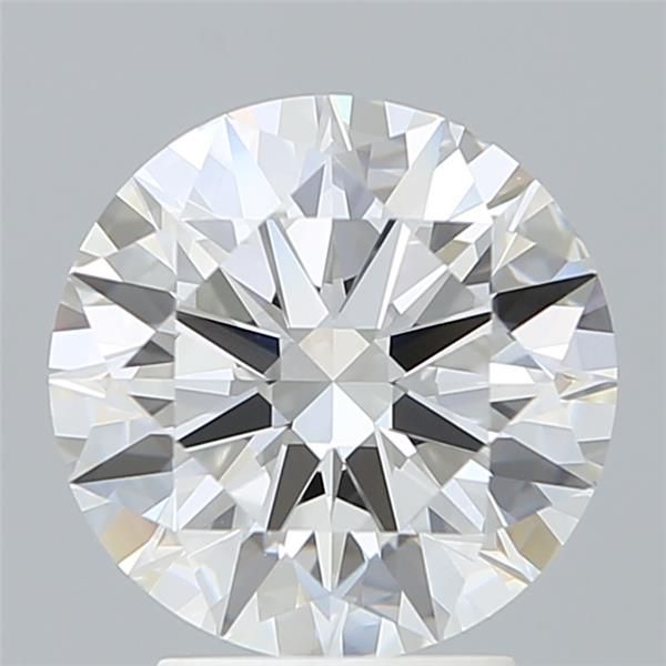 3.2ct Round F VVS2 Lab-Grown Diamond