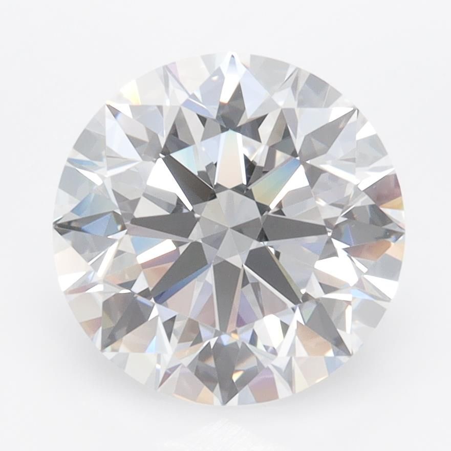 3.3ct Round D VVS1 Lab-Grown Diamond