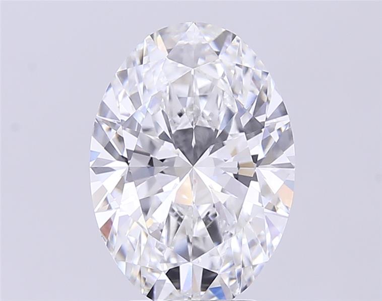 4.09ct Oval E VVS2 Lab-Grown Diamond