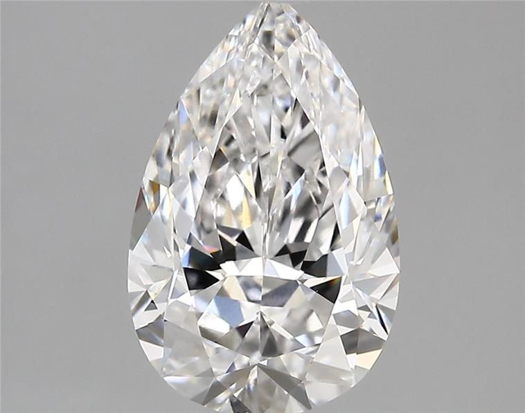 2.72ct Pear D VVS2 Lab-Grown Diamond