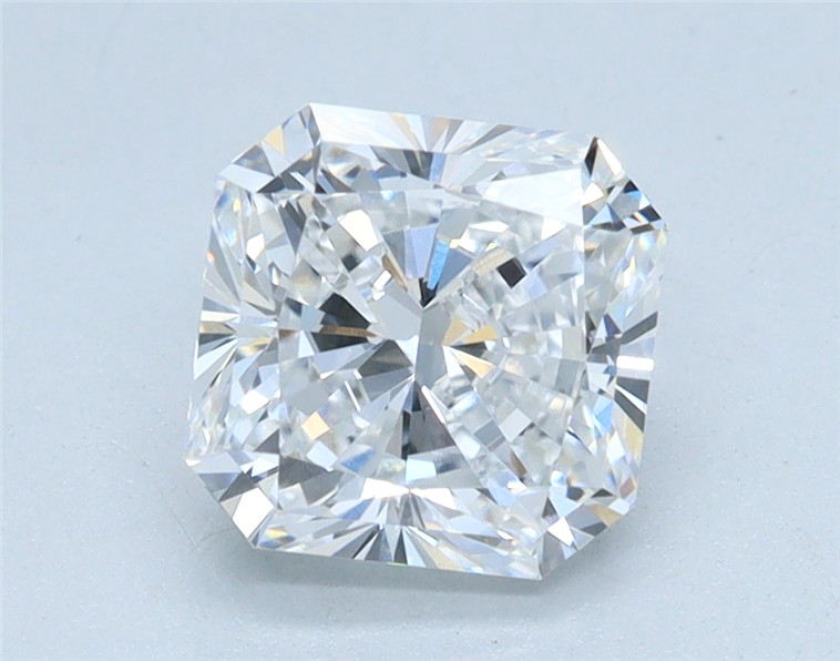 1.55ct Square Radiant D VVS2 Lab-Grown Diamond